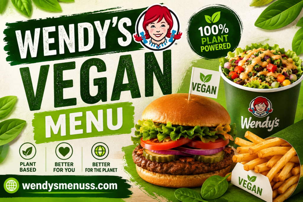 Wendy’s Vegan Menu with Prices 2026