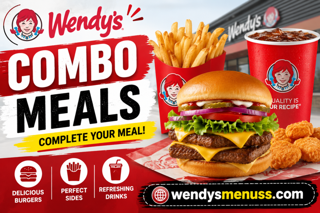 Wendy’s Combo Meals Menu with Prices 2026