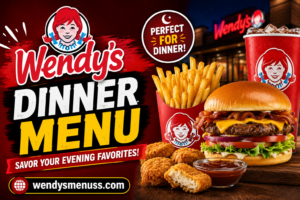 Wendy's Dinner Menu with Prices 2026