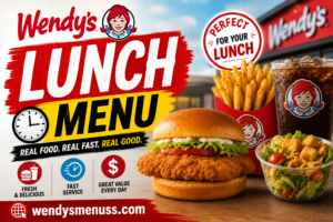 Wendy’s Lunch Menu with Prices 2026