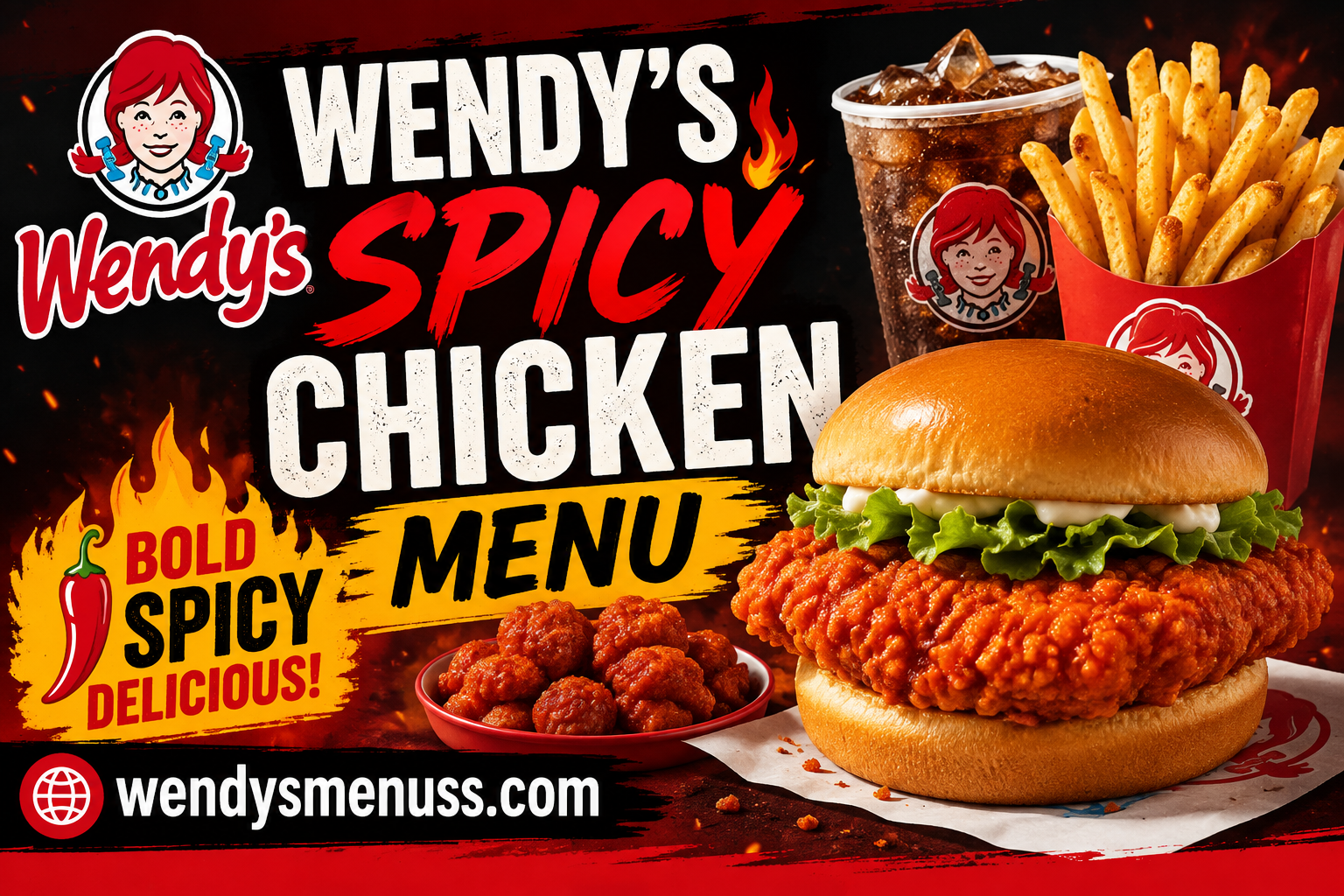 Wendy’s Spicy Chicken Menu with Prices 2026