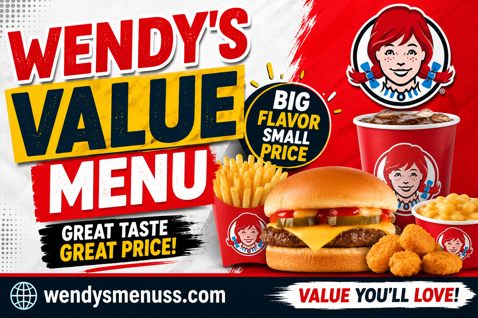 Wendy’s Value Menu with Prices 2026